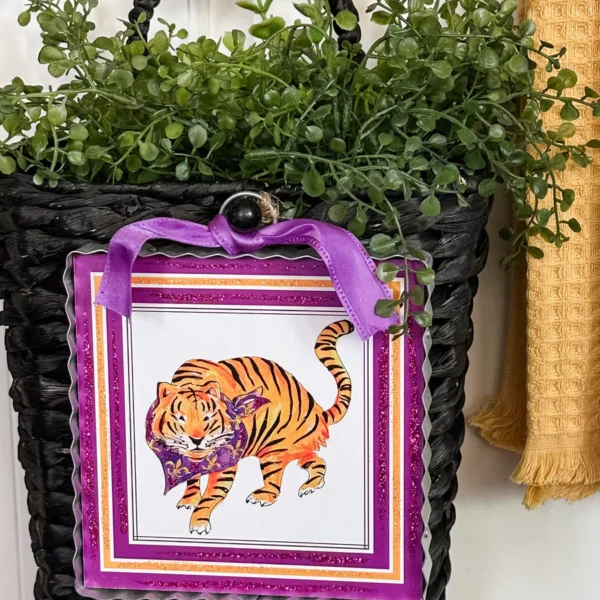 Rosanne Beck Mini Gallery Purple & Gold Tiger3