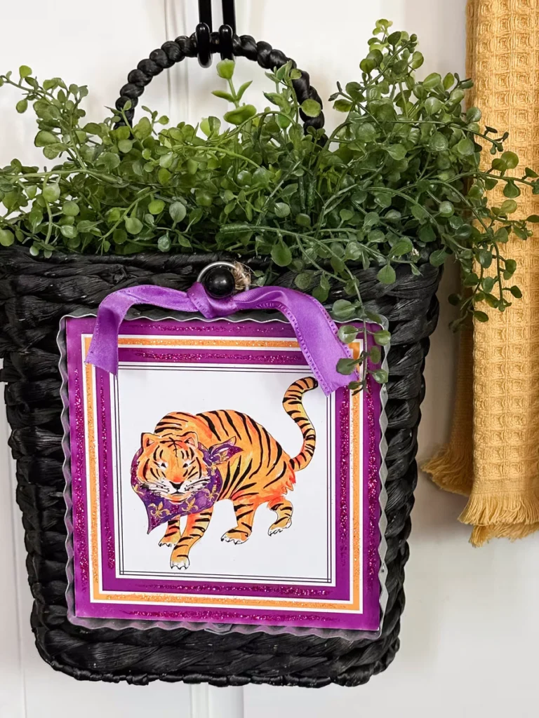 Rosanne Beck Mini Gallery Purple & Gold Tiger3