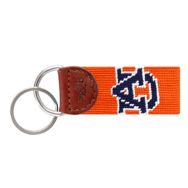 Smathers & Branson Auburn Key Fob - Dark Navy