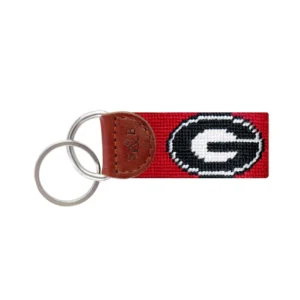 Smathers & Branson Georgia G Key Fob - Red