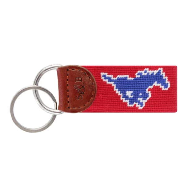 Smathers & Branson SMU Key Fob - Red