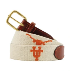 Smathers & Branson University of Texas Belt - Light Khaki