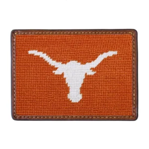 Smathers & Branson University of Texas Card Wallet - Burnt Orange