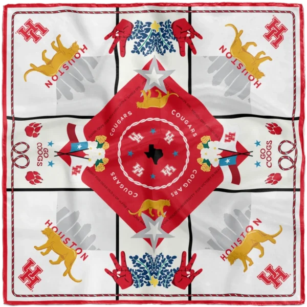 Saturday Silks Houston Cougars Saturday Scarf