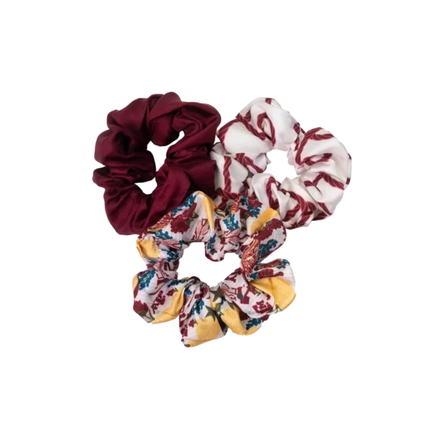 Saturday Silks Texas A&M Aggies Scrunchie Set