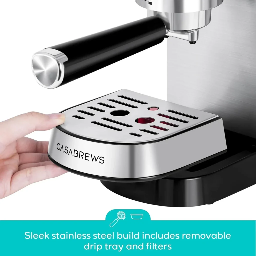Casabrews  Espresso Machine - Stainless Steel