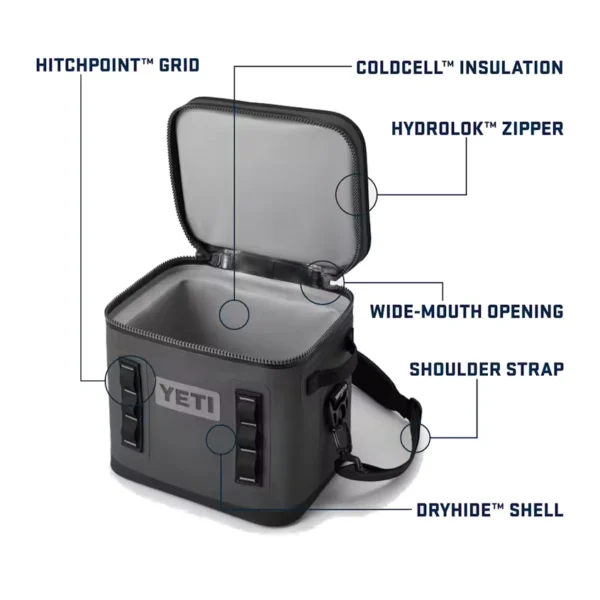 Yeti Hopper Flip 12 Soft Cooler - Cape Taupe