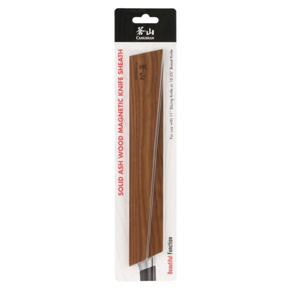 Cangshan Ash Wood Magnetic Knife Sheath