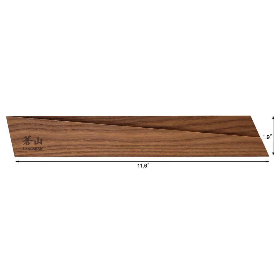 Cangshan Ash Wood Magnetic Knife Sheath