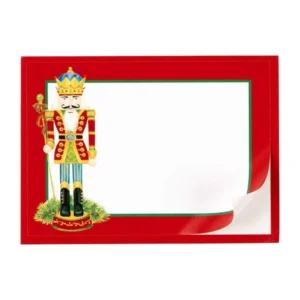 Caspari Nutcrackers Self-Adhesive Labels
