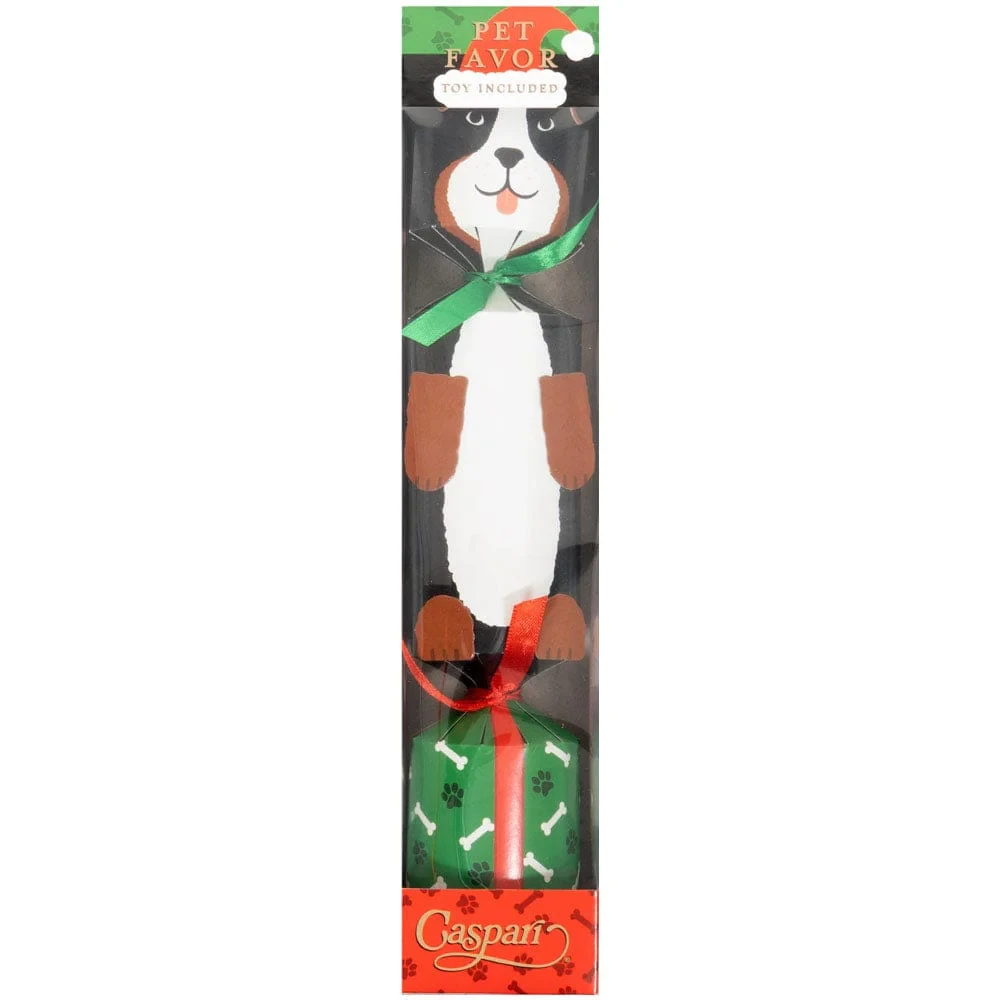 Caspari Santa Hat Dog Pet Favors