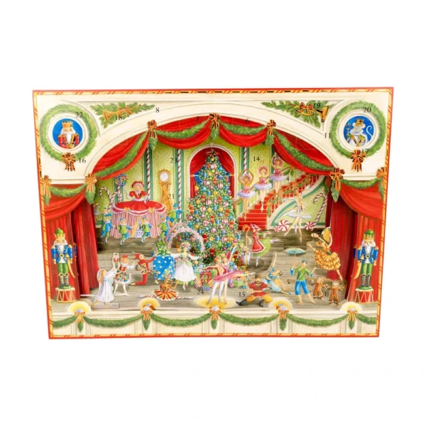 Caspari Christmas Ballet Advent Calendar