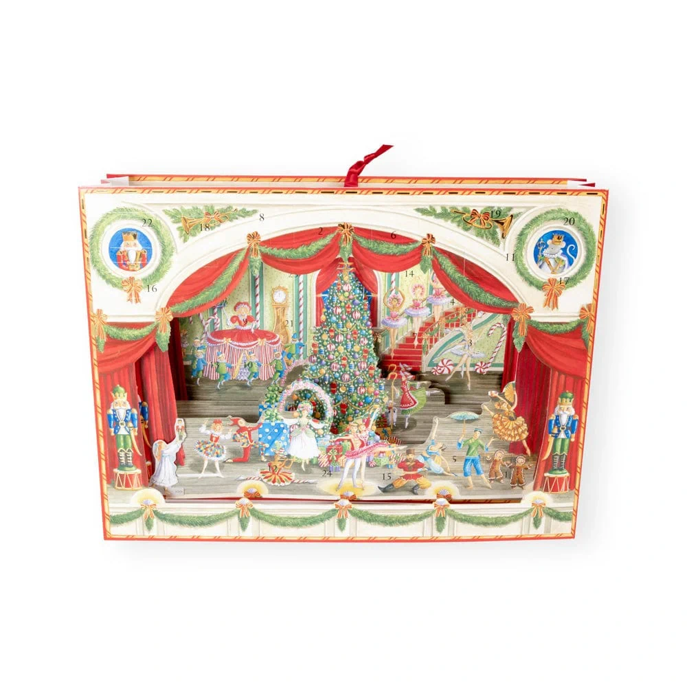 Caspari Christmas Ballet Advent Calendar
