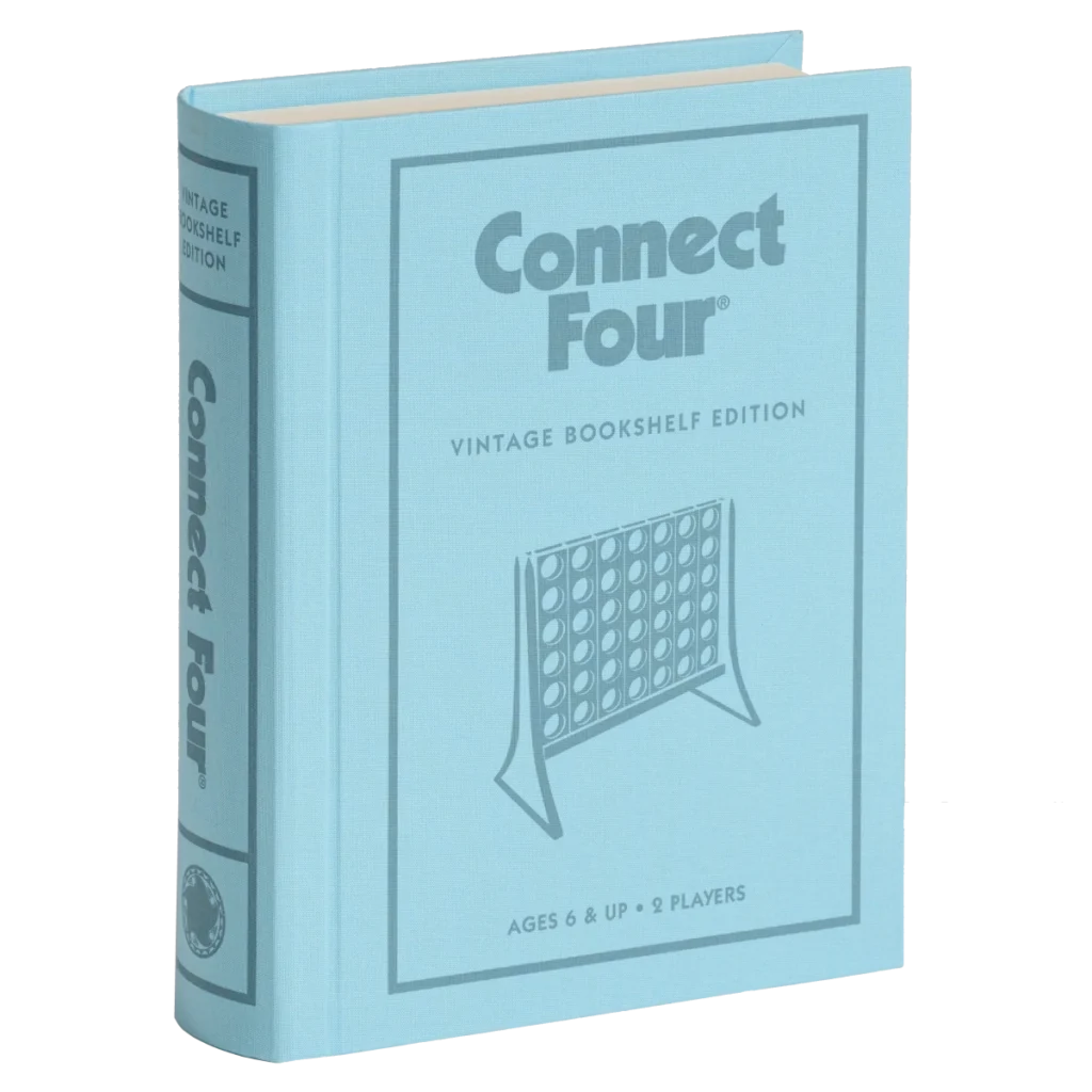 Connect Four Vintage Bookshelf Edition