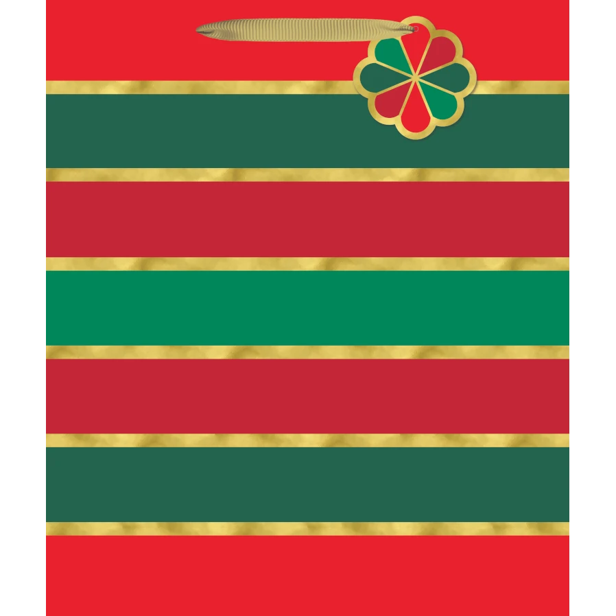 Design Design Christmas Pinwheel Jumbo Gift Bag