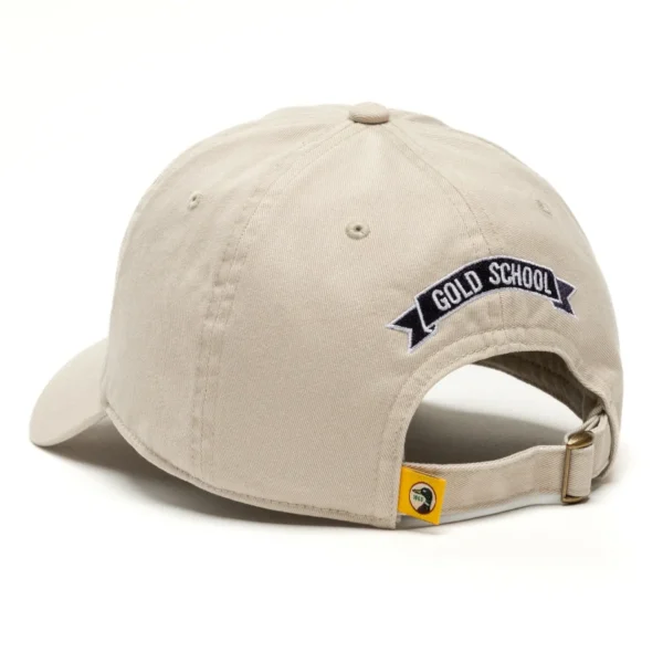 Duck Head Gold School Twill Hat - Stone