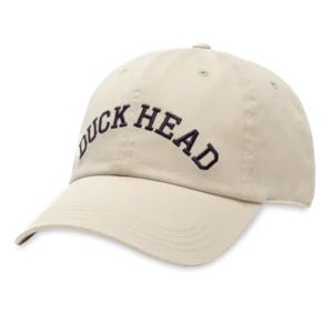 Duck Head Gold School Twill Hat - Stone