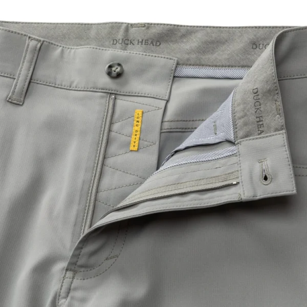 Duck Head Long Drive Performance Five-Pocket - Ultimate Grey