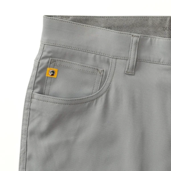 Duck Head Long Drive Performance Five-Pocket - Ultimate Grey