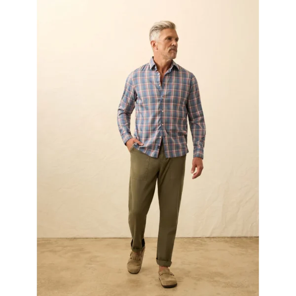 Faherty Movement™ Shirt - Brookview Plaid