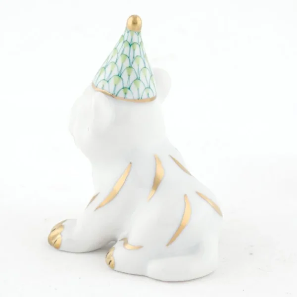 Herend Party Tiger Figurine - Keylime