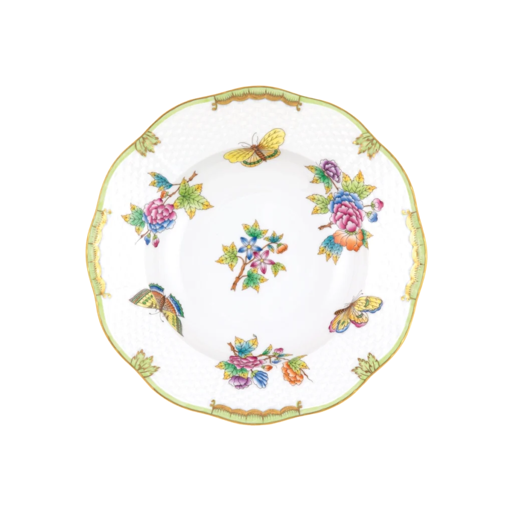 Herend Queen Victoria Rim Soup Plate
