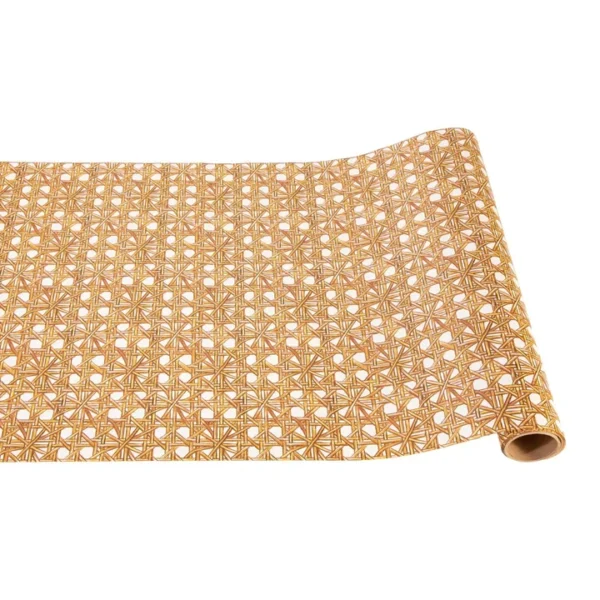 Hester & Cook Rattan Weave Table Runner