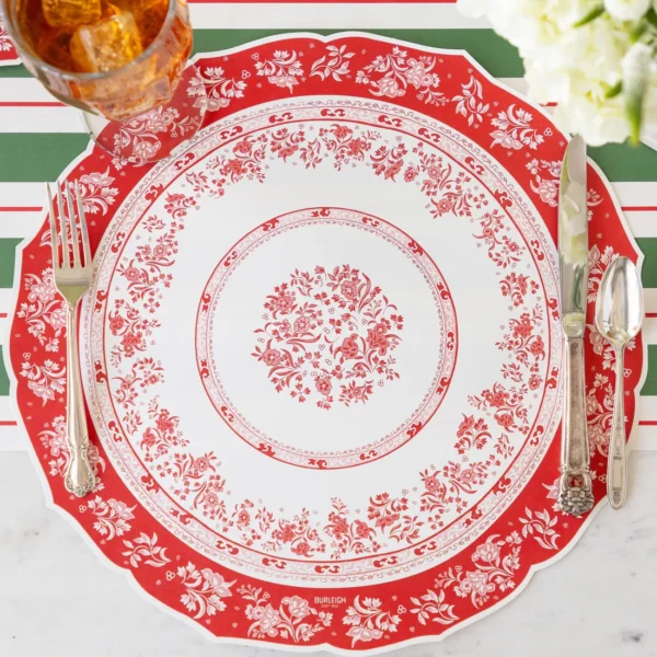 Hester & Cook Red Regal Placemat