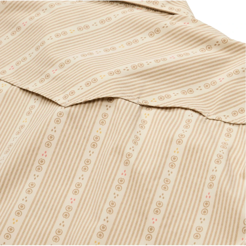 Howler Bros H Bar B Tech Long-sleeved Shirt - Mosquero Stripe: Brown Rice