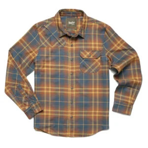 Howler Bros Harker's Flannel - Kempton Plaid: Stargazer