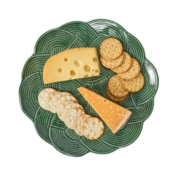 Juliska Le Panier Mystic Knot Charger/Platter - Basil