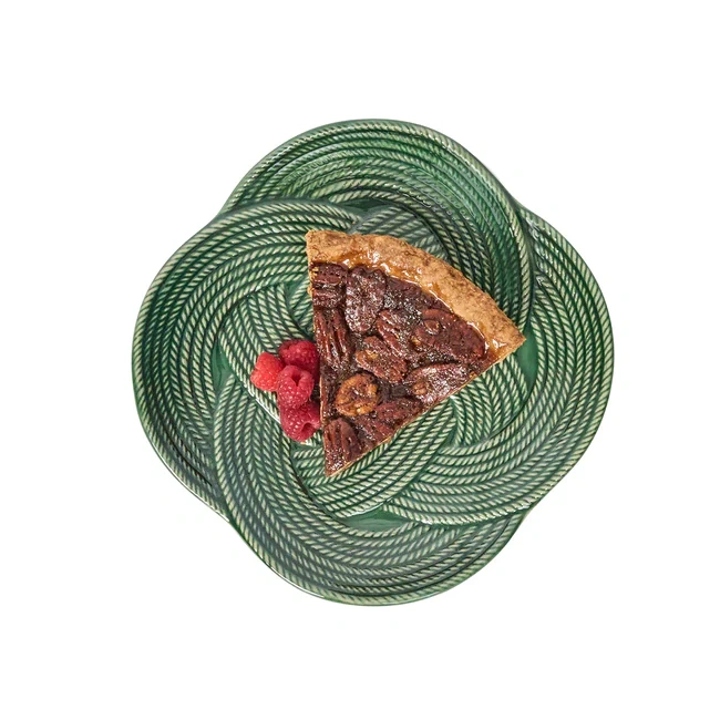 Juliska Le Panier Mystic Knot Dessert/Salad Plate - Basil