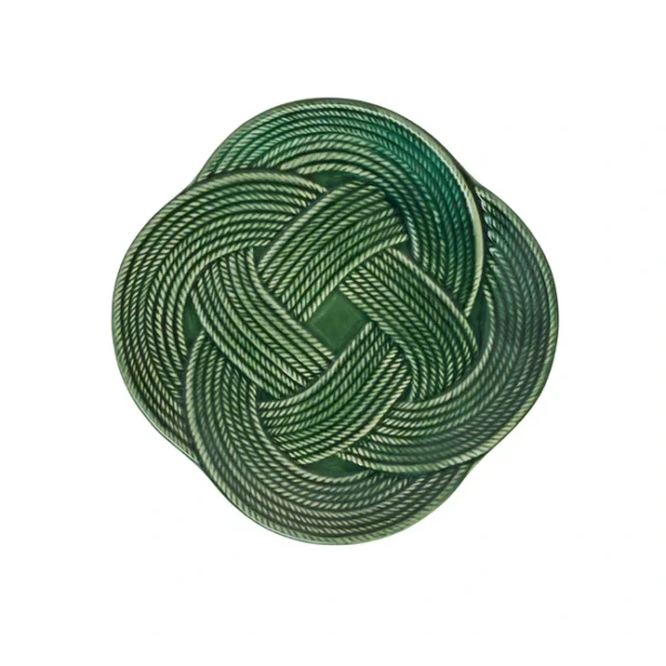 Juliska Le Panier Mystic Knot Dessert/Salad Plate - Basil
