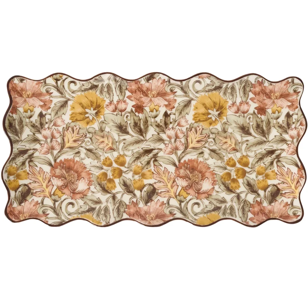 Juliska Willa 16in Hostess Tray - Amber