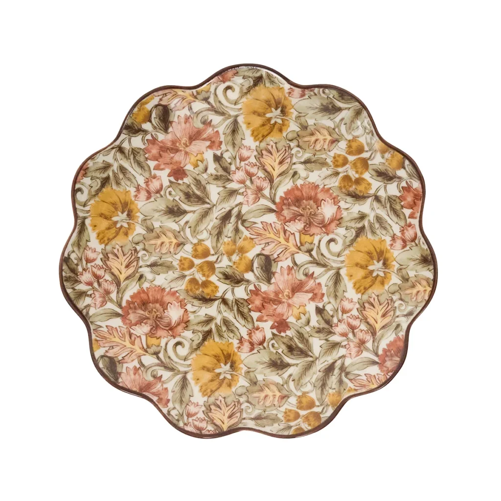 Juliska Willa Dessert Salad Plate - Amber