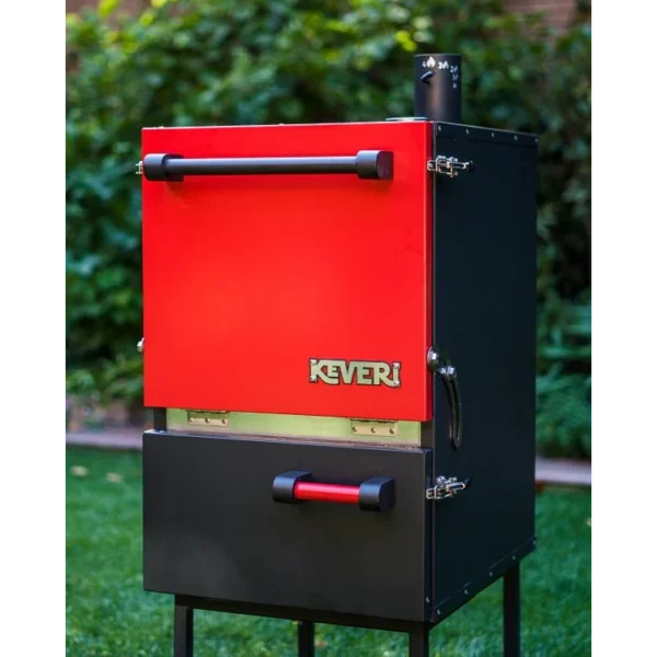 Keveri H1 Medium Rare (Red/Black) Multipurpose Charcoal Oven