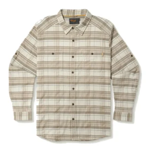 Marsh Wear Westerly Flannel Shirt - Pelican