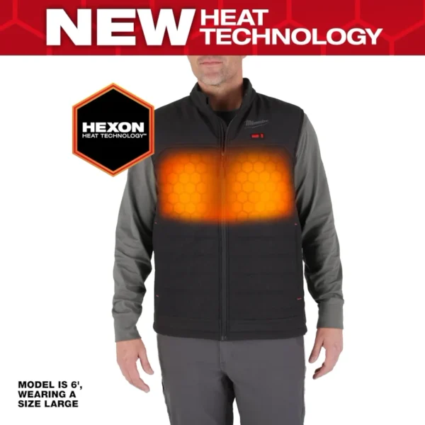 Milwaukee M12 Axis Men's Heated Vest - Black