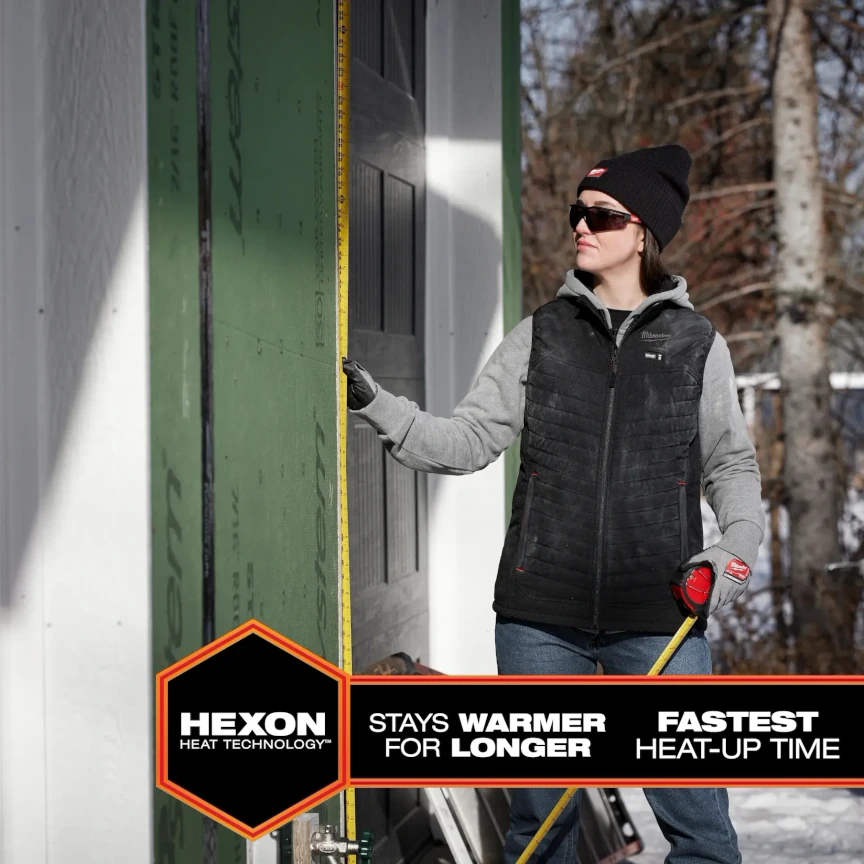 Milwaukee M12 Women's Large Heated AXIS Vest - Black