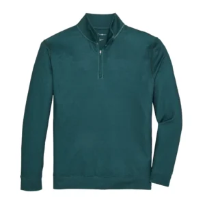 Onward Reserve Cay Printed Performance 1/4 Zip - Mallard Green