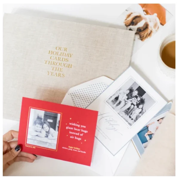 Sugar Paper Red Holiday Card Book