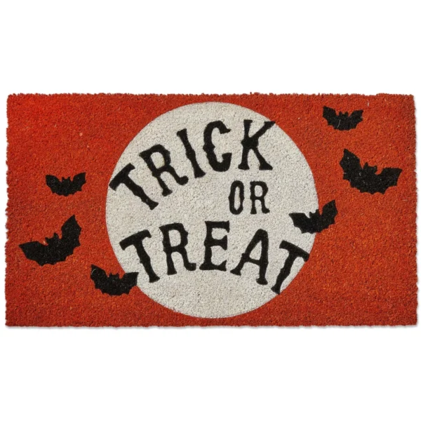 Trick Or Treat Coir Mat
