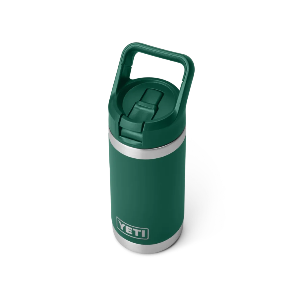 Yeti Rambler Jr 12oz Kids Bottle - Black Forest Green | Berings