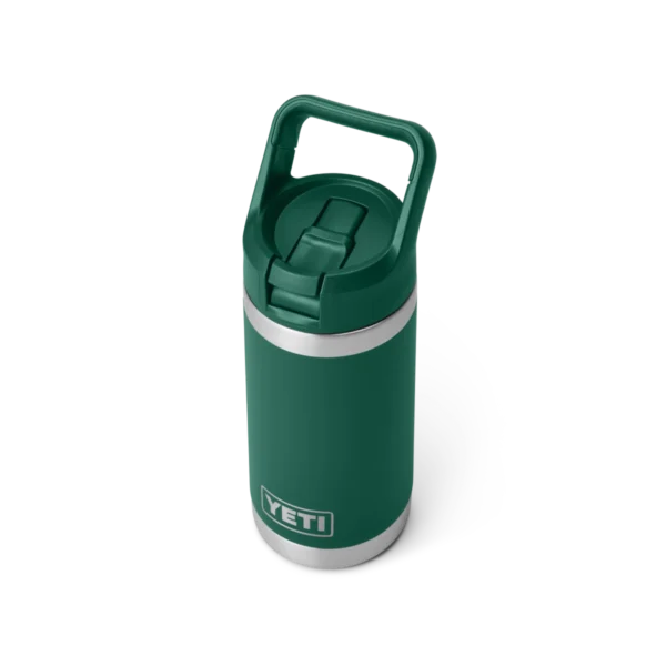 Yeti Rambler Jr 12oz Kids Bottle - Black Forest Green