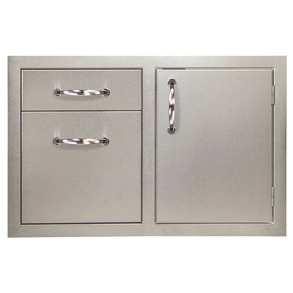 Artisan 36-Inch Soft-Close Right Hinge Door & Double Drawer Combo