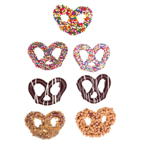 Asher's Assorted 3-Ring Gourmet Pretzels – 7 pc.
