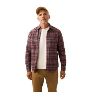Faherty Heirloom Portuguese Flannel Shirt - Porto Covo Plaid