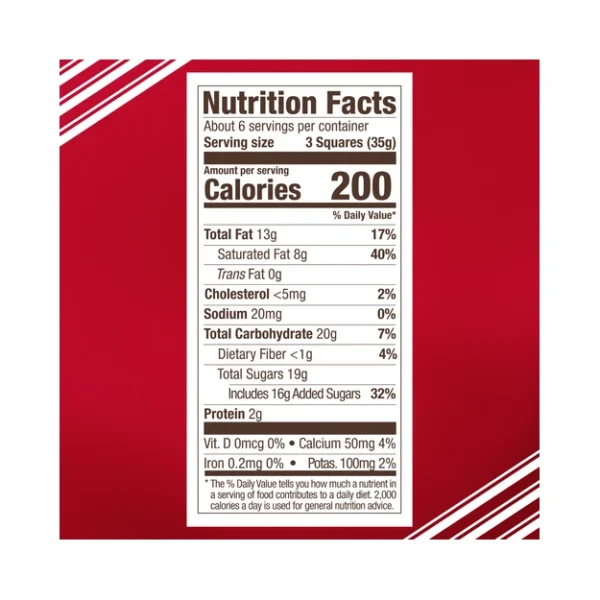 Ghirardelli Peppermint Bark Squares 7.9 oz.