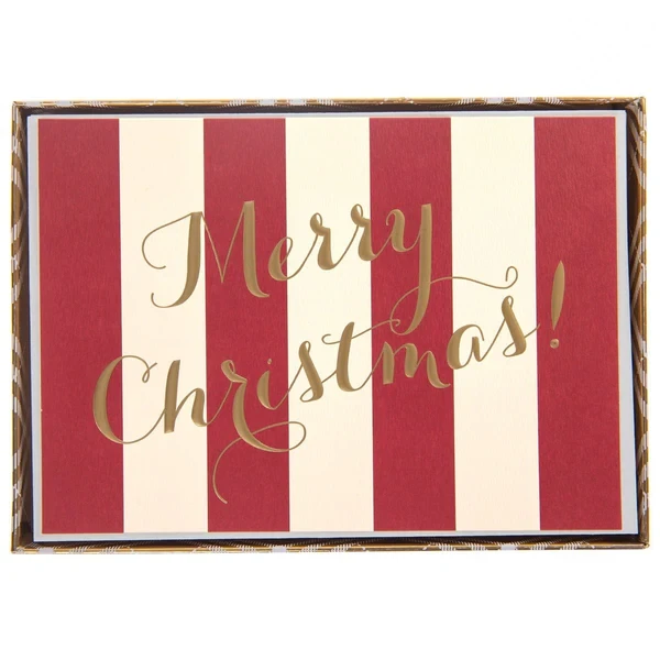 Graphique Merry Christmas Large Signature Boxed Card
