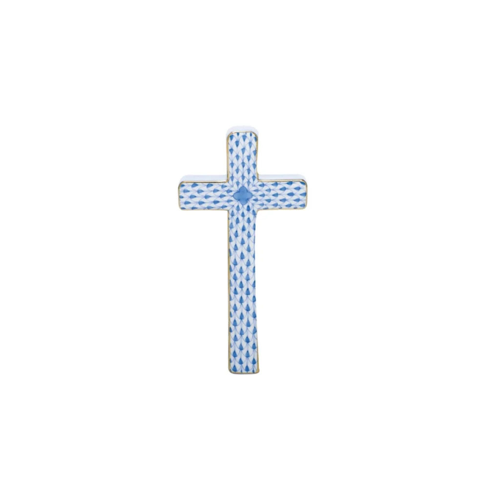Herend Cross - Blue